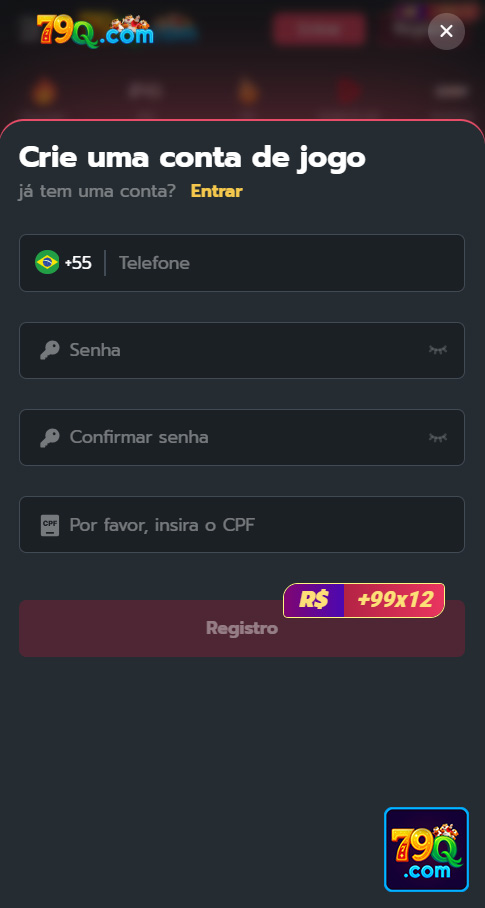 Login rápido e seguro 79q